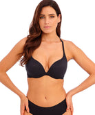 Soutien-gorge push-up armatures multipositions Wacoal Inès Secret noir WE601014-BLK