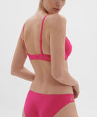 Soutien-gorge push-up décolleté plongeant Simone Pérèle Intrigue rose disco 1E2347-346