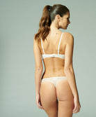Soutien-gorge push-up triangle décolleté plongeant Simone Pérèle Wish naturel 12B347-030
