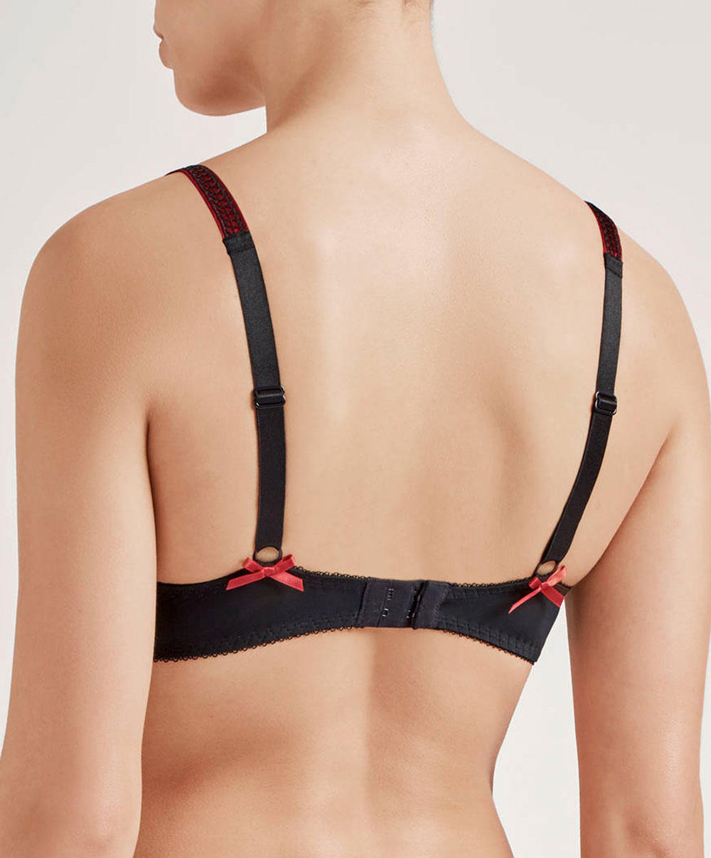 Soutien-gorge push-up coussinets amovibles Fièvre andalouse Carmen Aubade QC18-CMEN