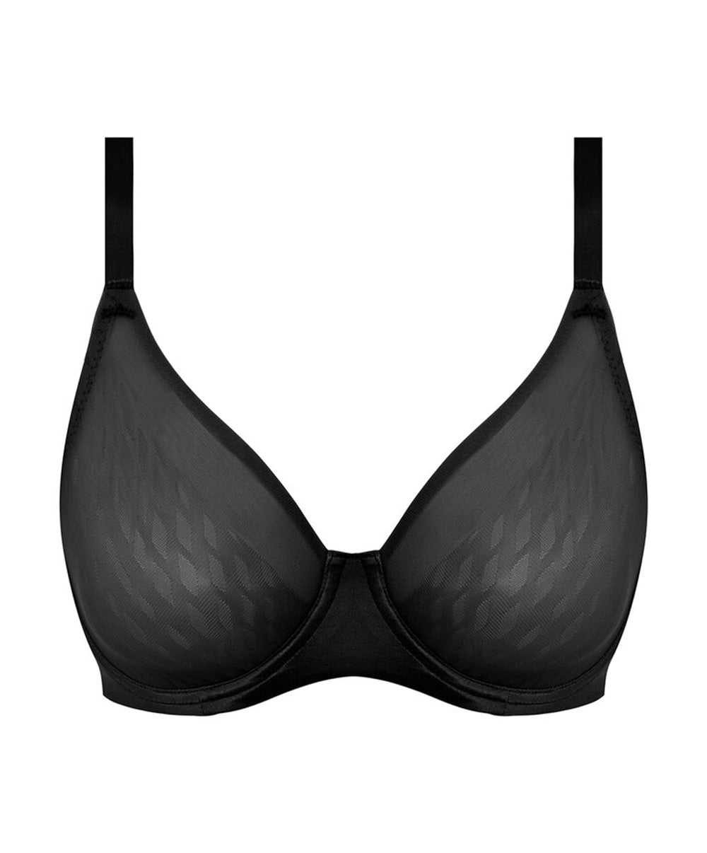 Soutien-gorge rehausse poitrine avec armatures grande taille Wacoal Elevated Allure rose dust WA855336-BLK