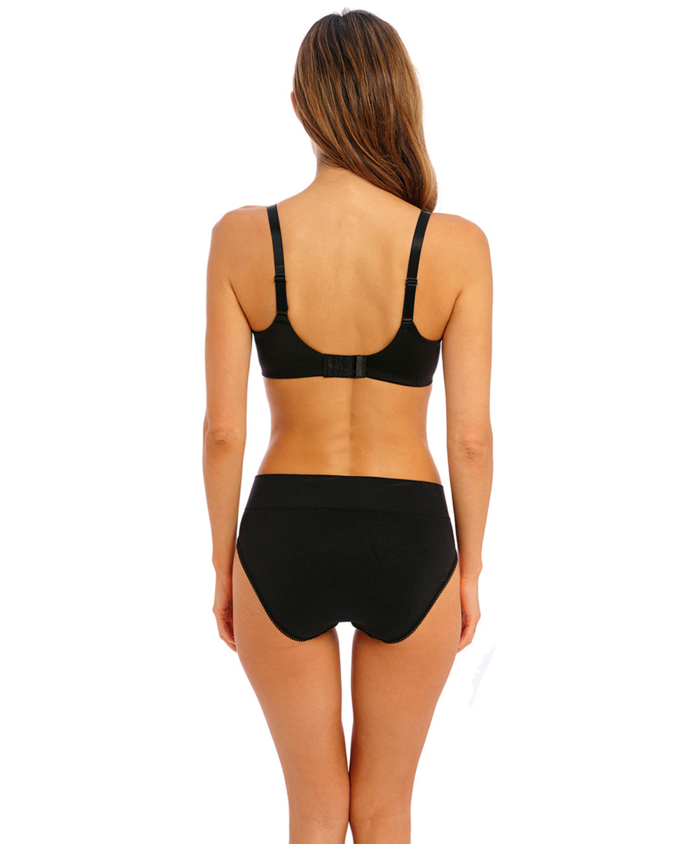 Soutien-gorge rehausse poitrine avec armatures grande taille Wacoal Elevated Allure rose dust WA855336-BLK