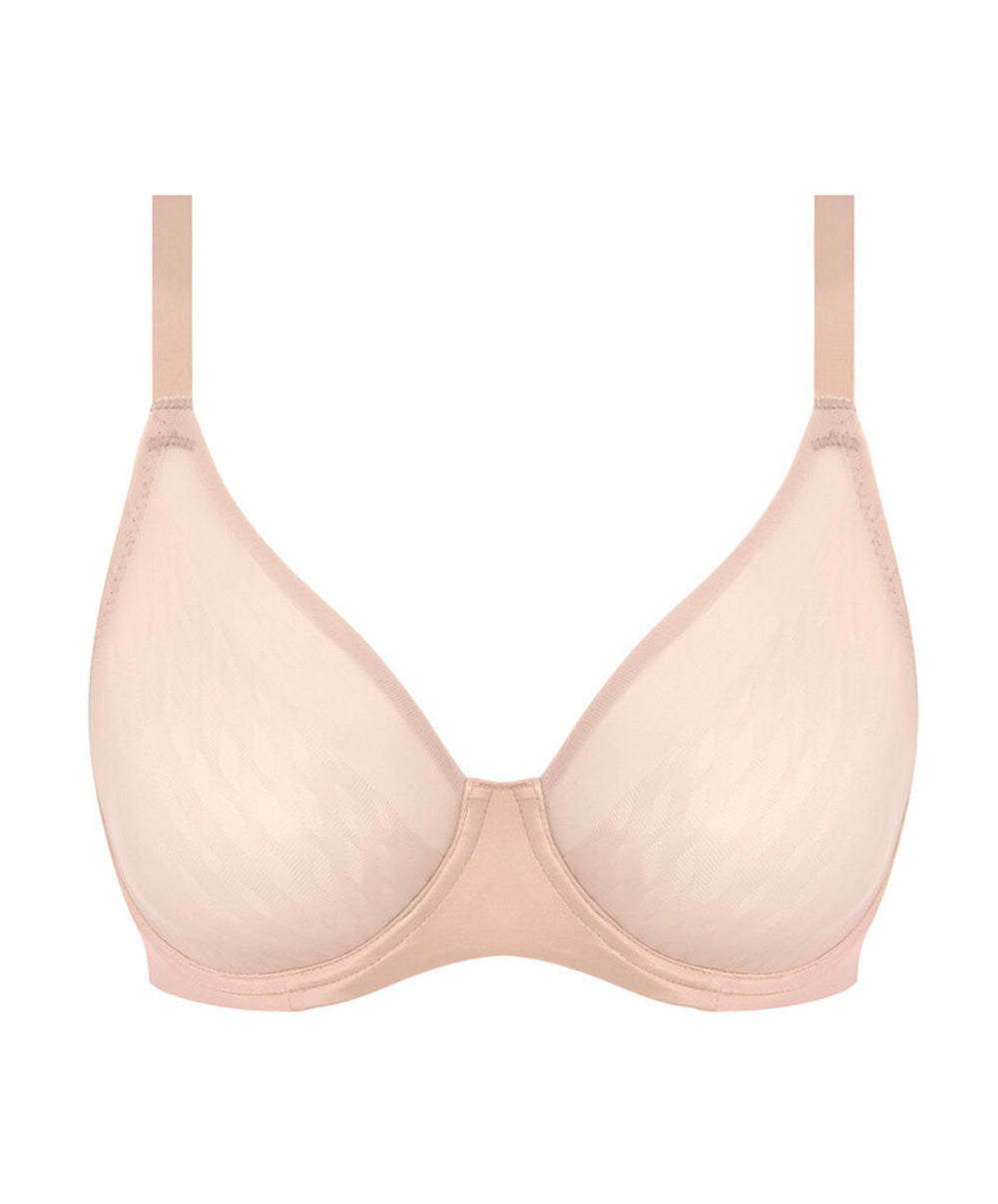 Soutien-gorge rehausse poitrine avec armatures grande taille Wacoal Elevated Allure rose dust WA855336-253