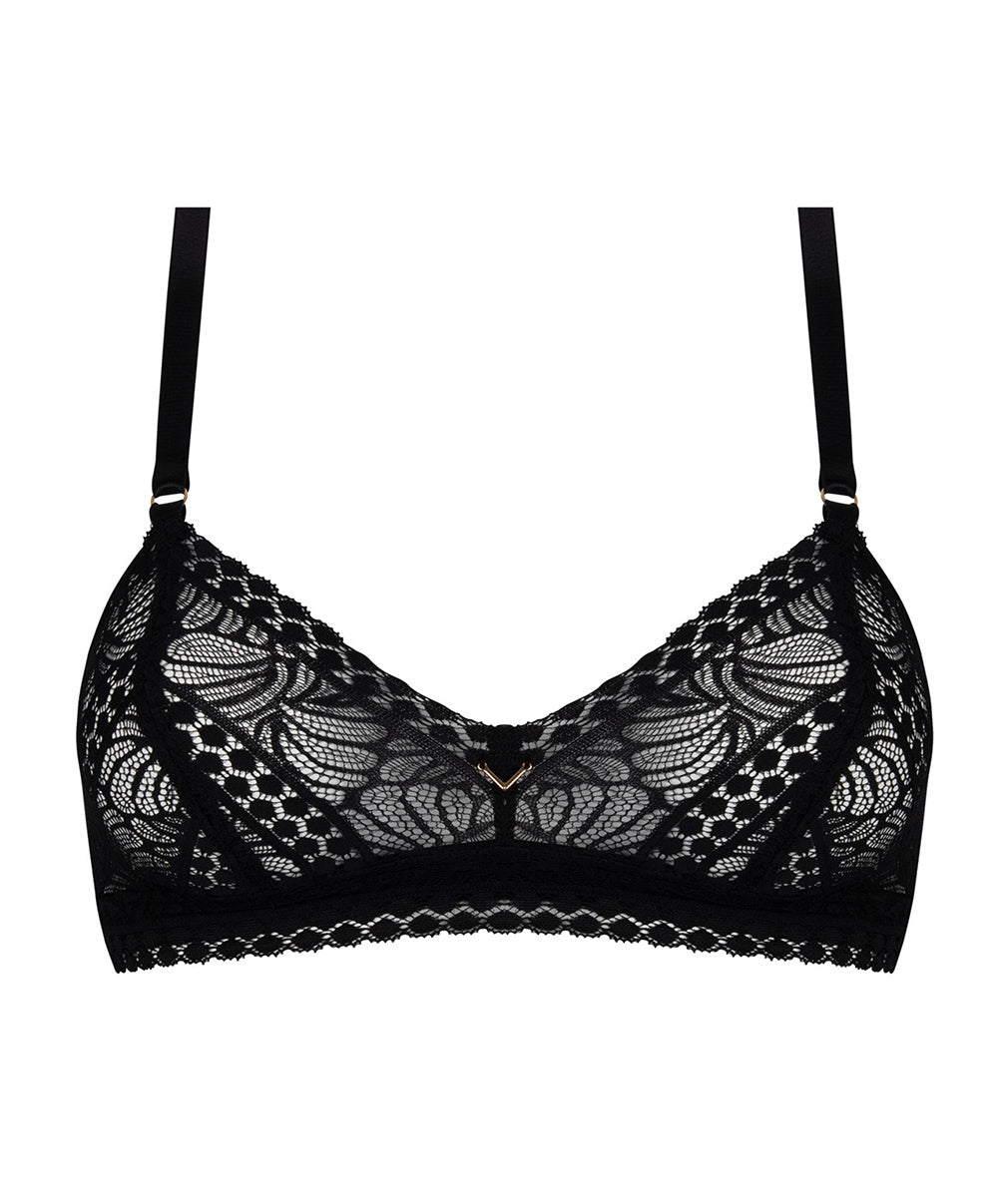 Soutien-gorge sans armature Antigel de Lise Charmel Atelier Séduction noir ECH6657-NO
