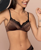 Soutien-gorge sans armature Antigel de Lise Charmel Disco Dentelle cuivre ECH6546-CD