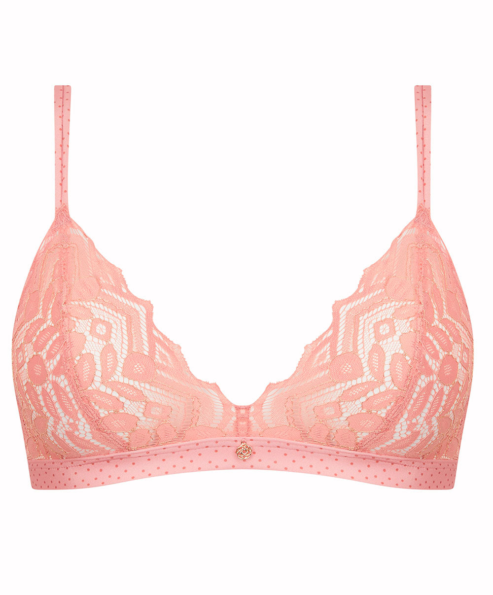 Soutien-gorge sans armature Antigel de Lise Charmel Pétille en Glam bulles rosées ECH6682-BR