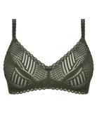 Soutien-gorge sans armature Antigel de Lise Charmel Tressage Graphic éclat aventure kaki ECC6537-EA