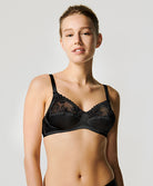 Soutien-gorge sans armatures Chantelle Amazone noir C21020-011