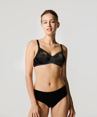 Soutien-gorge sans armatures Chantelle Amazone noir C21020-011