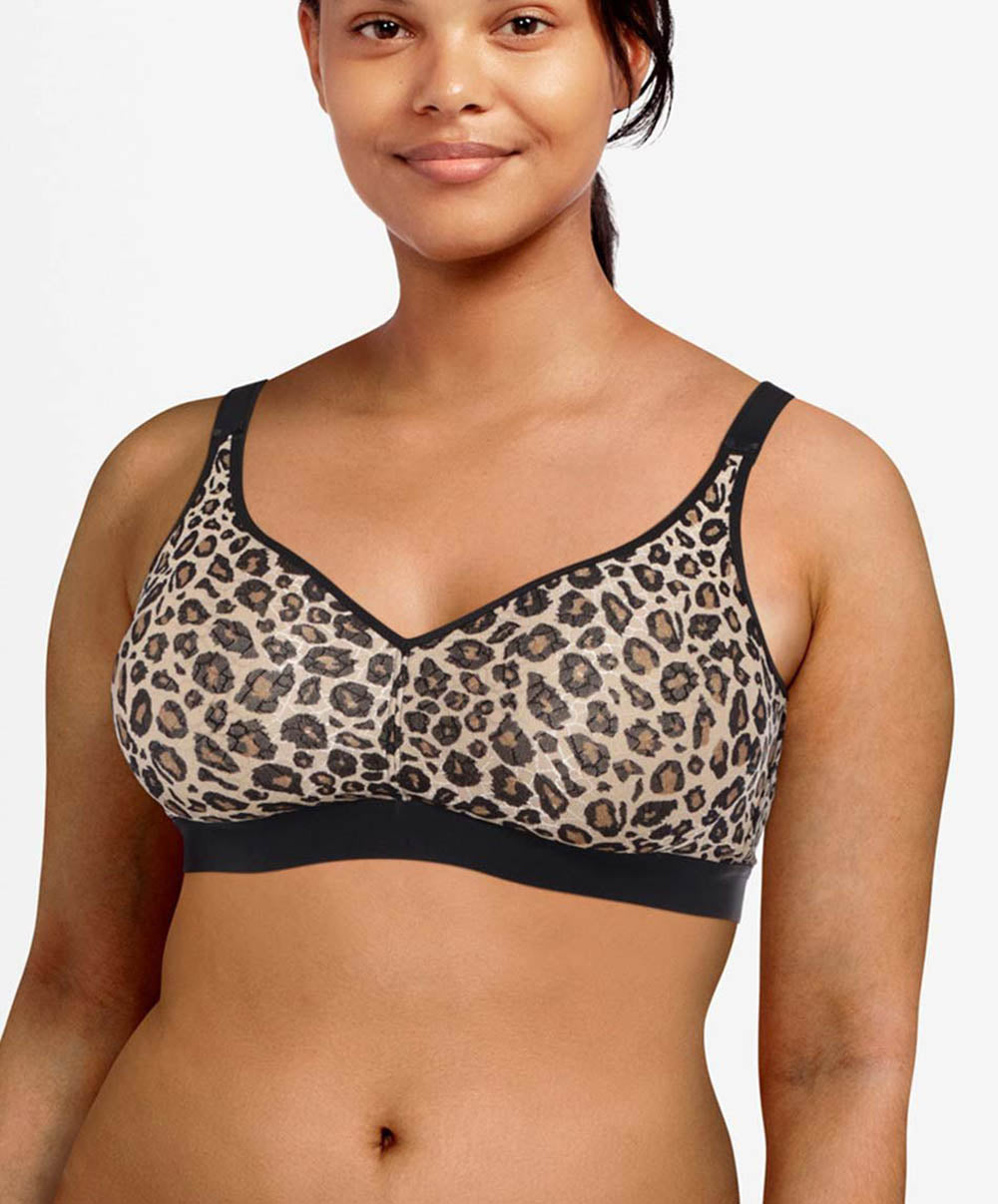 Soutien-gorge sans armatures minimizer Chantelle C Magnifique Léopard nude C18920-0OZ