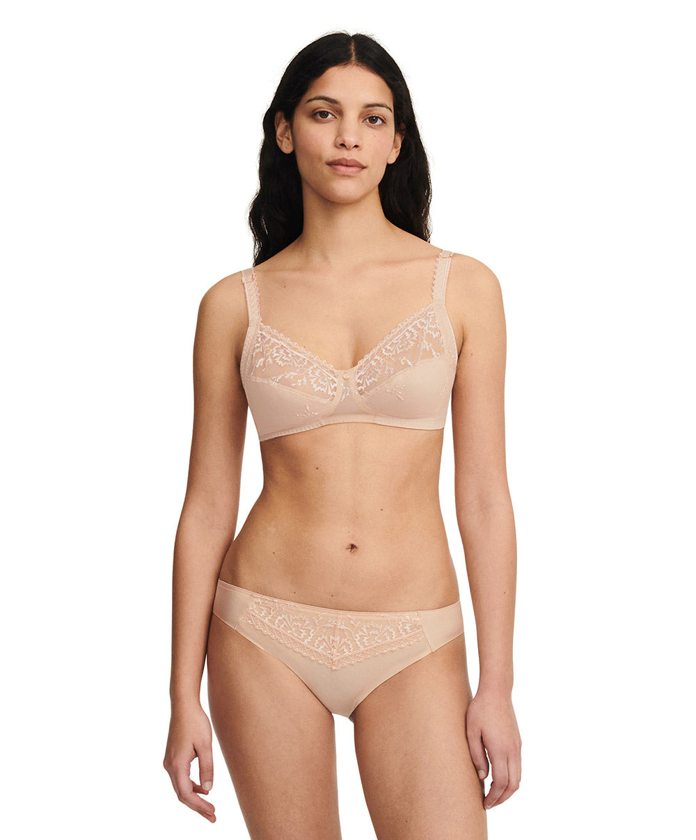 Soutien-gorge sans armatures Chantelle Every curve beige doré C16B20-01N