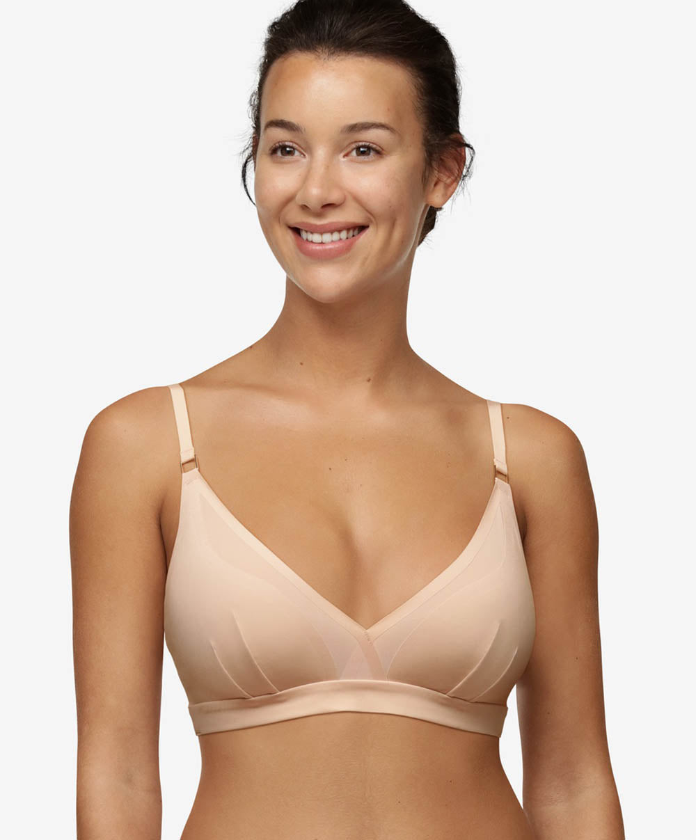 Soutien-gorge sans armatures triangle Chantelle Pure light Chair C10M20-011