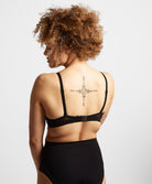 Soutien-gorge sans armatures triangle Chantelle Pure light Noir C10M20-011