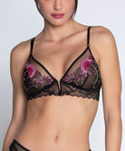 Soutien-gorge sans armatures Lise Charmel Floraison Passion safran rose ACH6586-SR