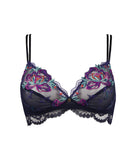 Soutien-gorge sans armatures Lise Charmel Magie saphir Eclosion bleu ACH6511-ES