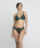 Soutien-gorge sans armatures Lise Charmel Secrète emeraude ACH6530-EI