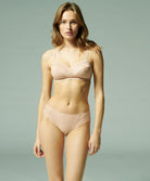 Soutien-gorge sans armatures triangle Simone Pérèle Caresse peau rosée 12A210-739