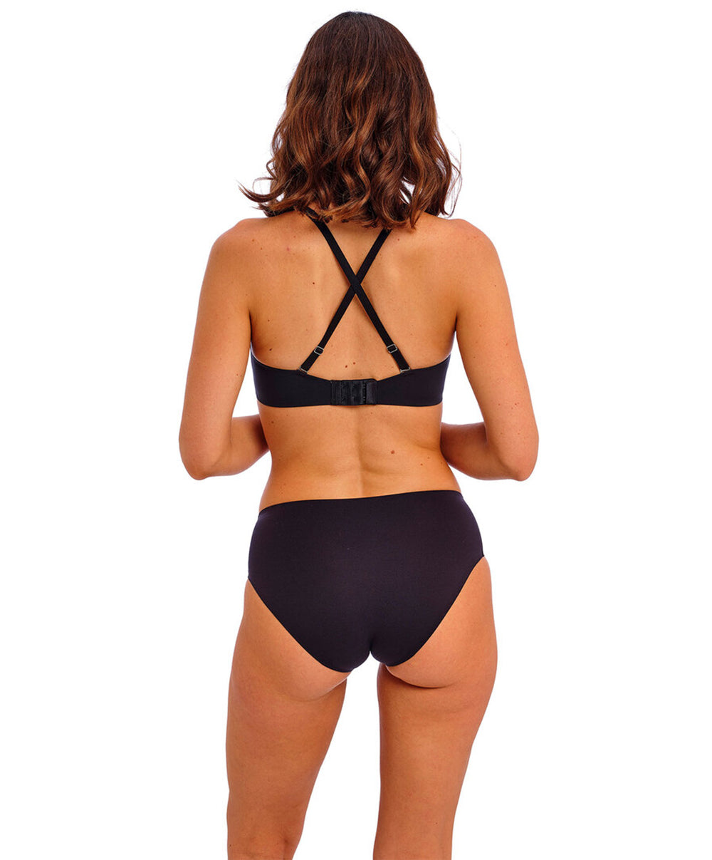 Soutien-gorge sans armatures contour Wacoal Inès Secret noir WE601008-BLK