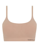 Soutien-gorge sans armatures coques invisible Chantelle Smooth Comfort clay nude C10U10-00Q