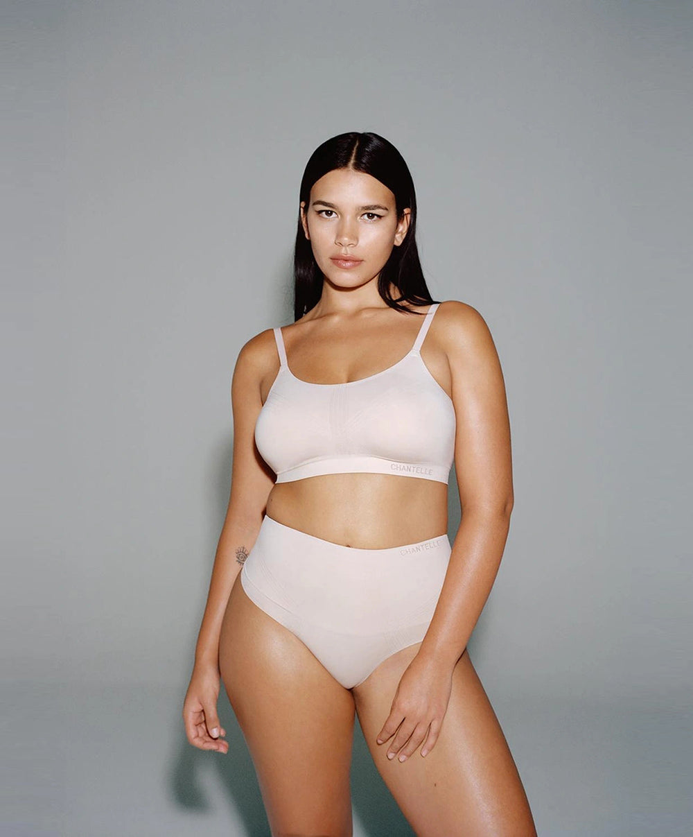 Soutien-gorge sans armatures coques invisible Chantelle Smooth Comfort clay nude C10U10-00Q