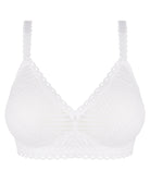 Soutien-gorge sans armatures grande taille Antigel de Lise Charmel Tressage Graphic blanc FCC6537-TB