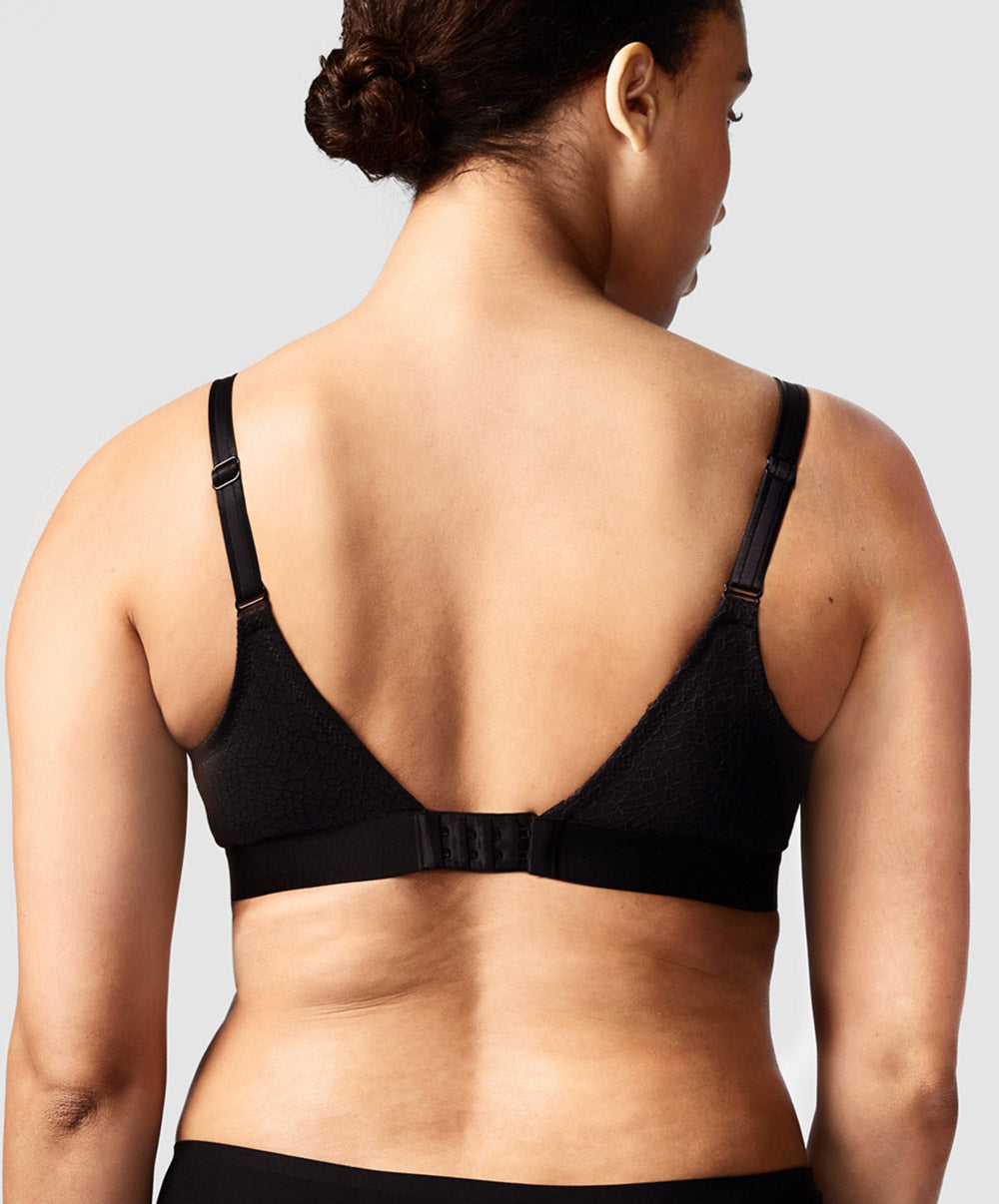 Soutien-gorge sans armatures minimizer Chantelle C Magnifique Noir C18920-011