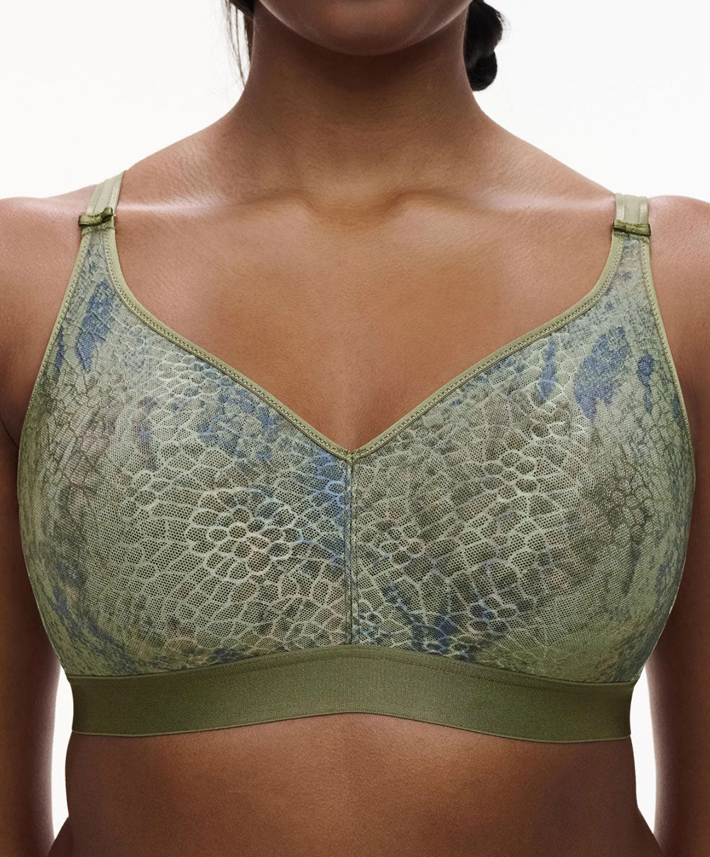 Soutien-gorge sans armatures grande taille python Chantelle C Magnifique pyhton C18920-0DQ