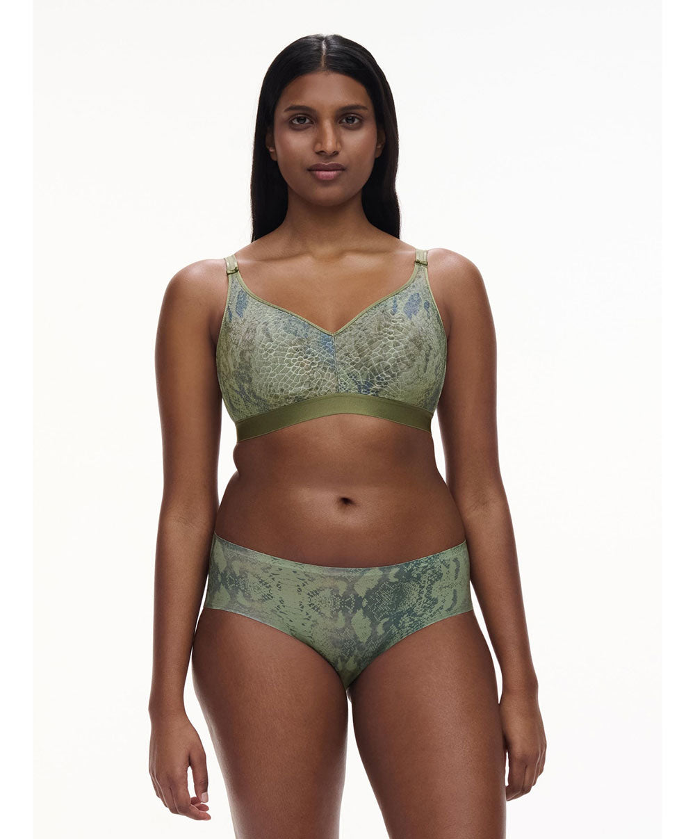 Soutien-gorge sans armatures grande taille python Chantelle C Magnifique pyhton C18920-0DQ