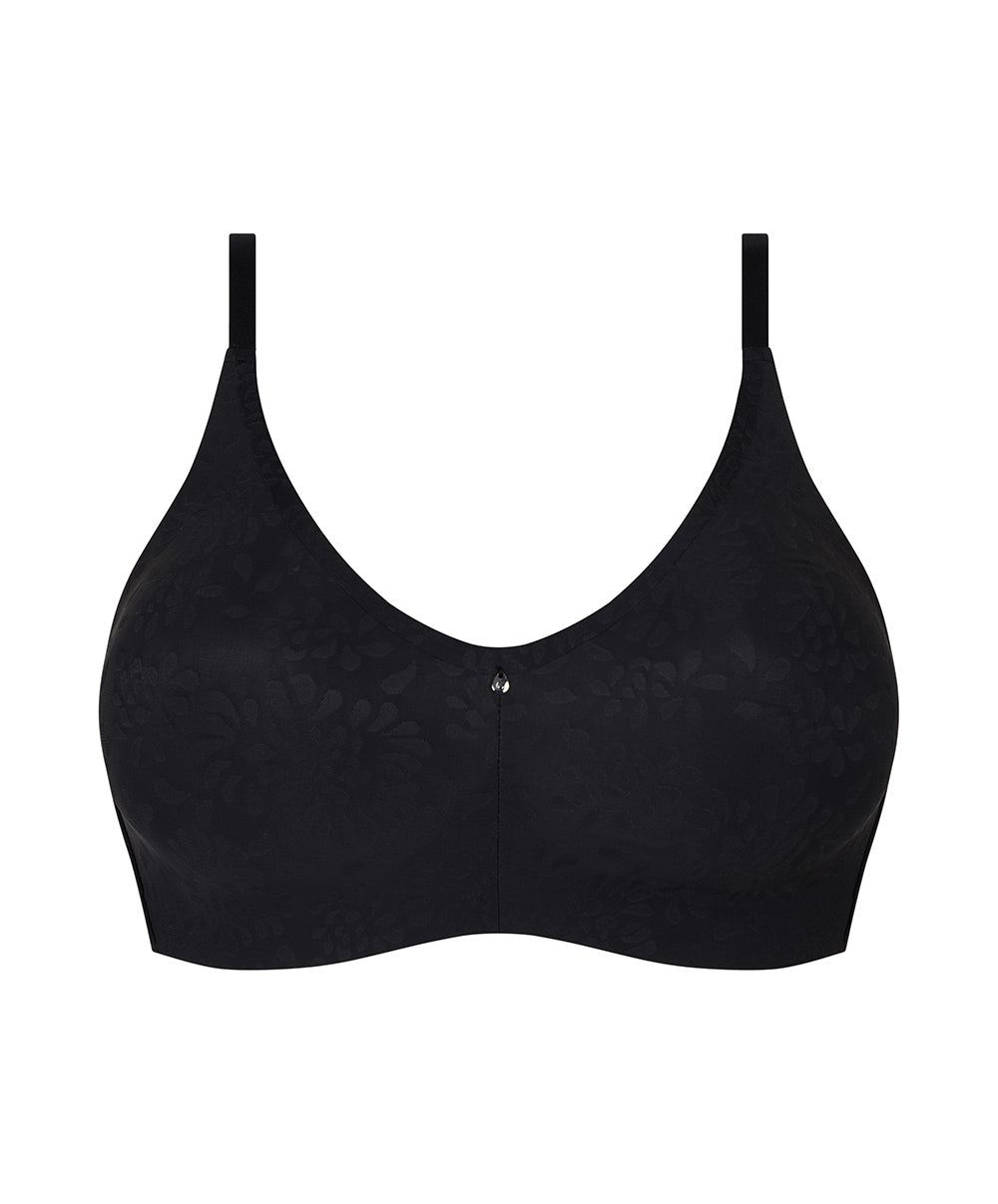 Soutien-gorge sans armatures invisible Chantelle Comfort Chic noir C18J80-011