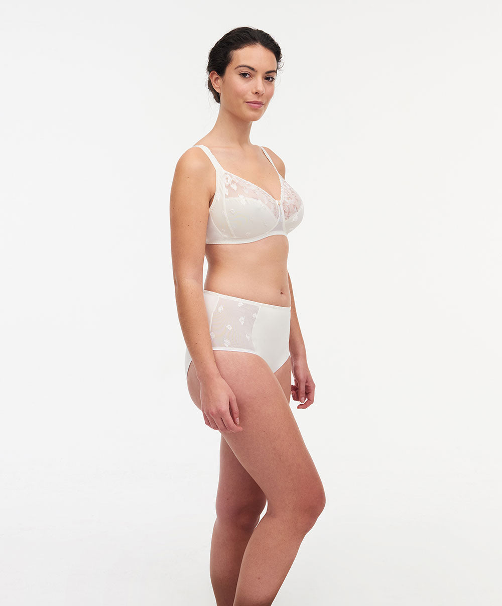 Soutien-gorge sans armatures Chantelle Bold Curve ivoire multicolore C13M20-0EN