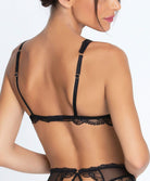 Soutien-gorge sans armatures triangle Lise Charmel Féérie Couture noir ACH6574-NO