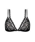 Soutien-gorge sans armatures triangle Lise Charmel Féérie Couture noir ACH6574-NO