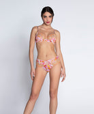 Soutien-gorge sans armatures triangle Lise Charmel Jardins de Lumière bouquet multicolore ACH6549-BL