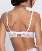 Soutien-gorge sans armatures triangle Lise Charmel Sublime en Dentelle blanc ACH6513-BL