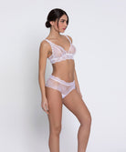 Soutien-gorge sans armatures triangle Lise Charmel Sublime en Dentelle blanc ACH6513-BL