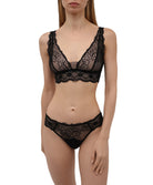 Soutien-gorge sans armatures triangle Lise Charmel Sublime en Dentelle noir ACH6513-NO