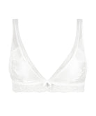 Soutien-gorge en soie sans armatures triangle Lise Charmel Splendeur soie écru nacre ACC6580-EN