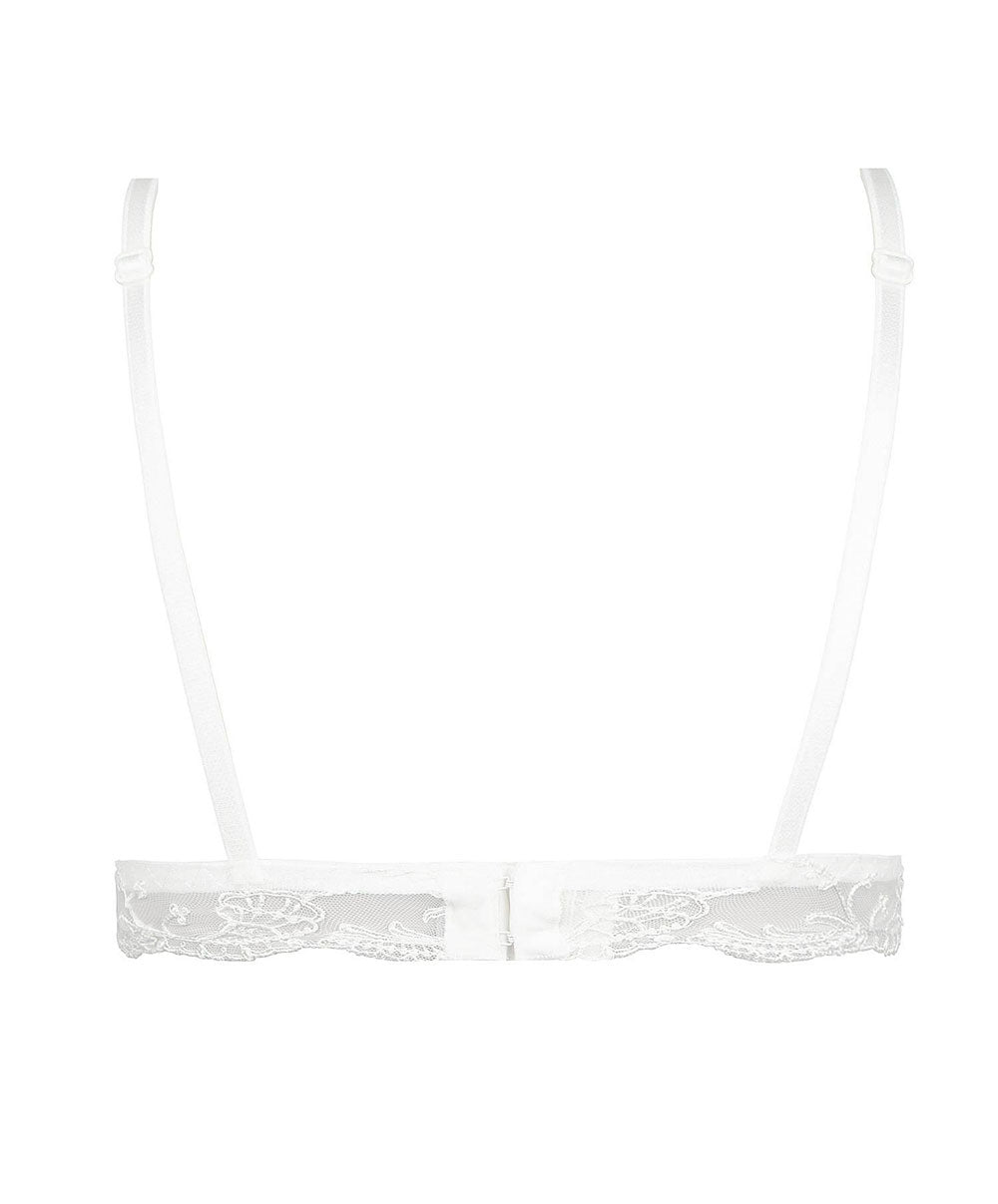 Soutien-gorge en soie sans armatures triangle Lise Charmel Splendeur soie écru nacre ACC6580-EN