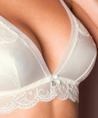 Soutien-gorge en soie sans armatures triangle Lise Charmel Splendeur soie écru nacre ACC6580-EN
