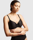 Soutien-gorge coque enveloppant spacer Pure light Noir Chantelle C10M70-011