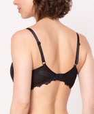 Soutien-gorge spacer plunge Lise Charmel Dressing Floral noir ACC2788-NO