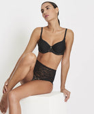 Soutien-gorge spacer Rosessence noir Aubade HK09-02-noir