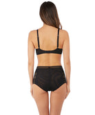 Soutien-gorge t-shirt moulé lisse à armatures Wacoal Raffine noir WE148004-BLK