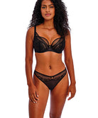 Soutien-gorge triangle foulard apex Freya Sydnie Noir AA402821-BLK