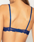 Soutien-gorge triangle armatures sexy Lise Charmel Dressing Floral bleu ACC6988-DB