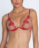 Soutien-gorge triangle armatures Lise Charmel Éblouissant Eros nude solaire ACH6995-NS
