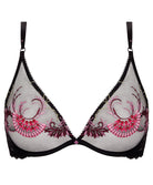 Soutien-gorge triangle armatures Lise Charmel Floraison Passion safran rose ACH6986-SR
