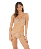 Soutien-gorge triangle armatures Wacoal Lisse frappe nude WE145002-FRP