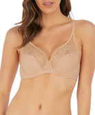 Soutien-gorge triangle armatures Wacoal Lisse frappe nude WE145002-FRP