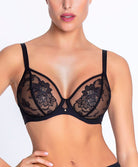 Soutien-gorge triangle armatures couvrant Lise Charmel Adorable en Sexy noir BCH6785-NO